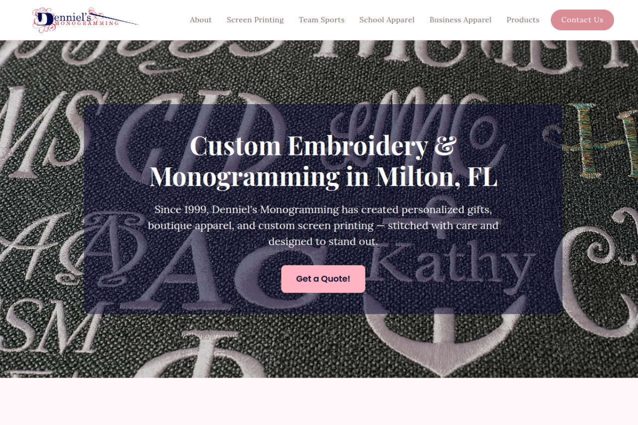 Denniels Monogramming